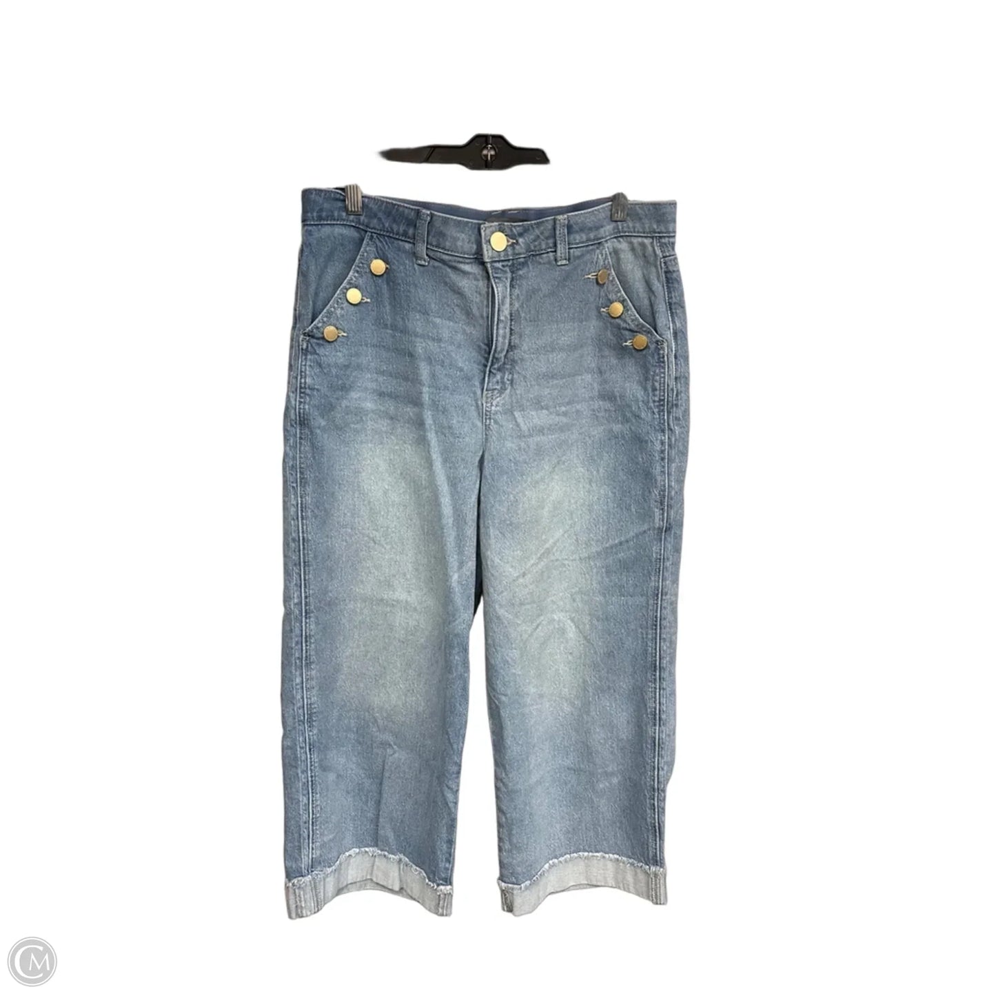 Jeans Wide Leg By Democracy In Blue Denim, Size: 12