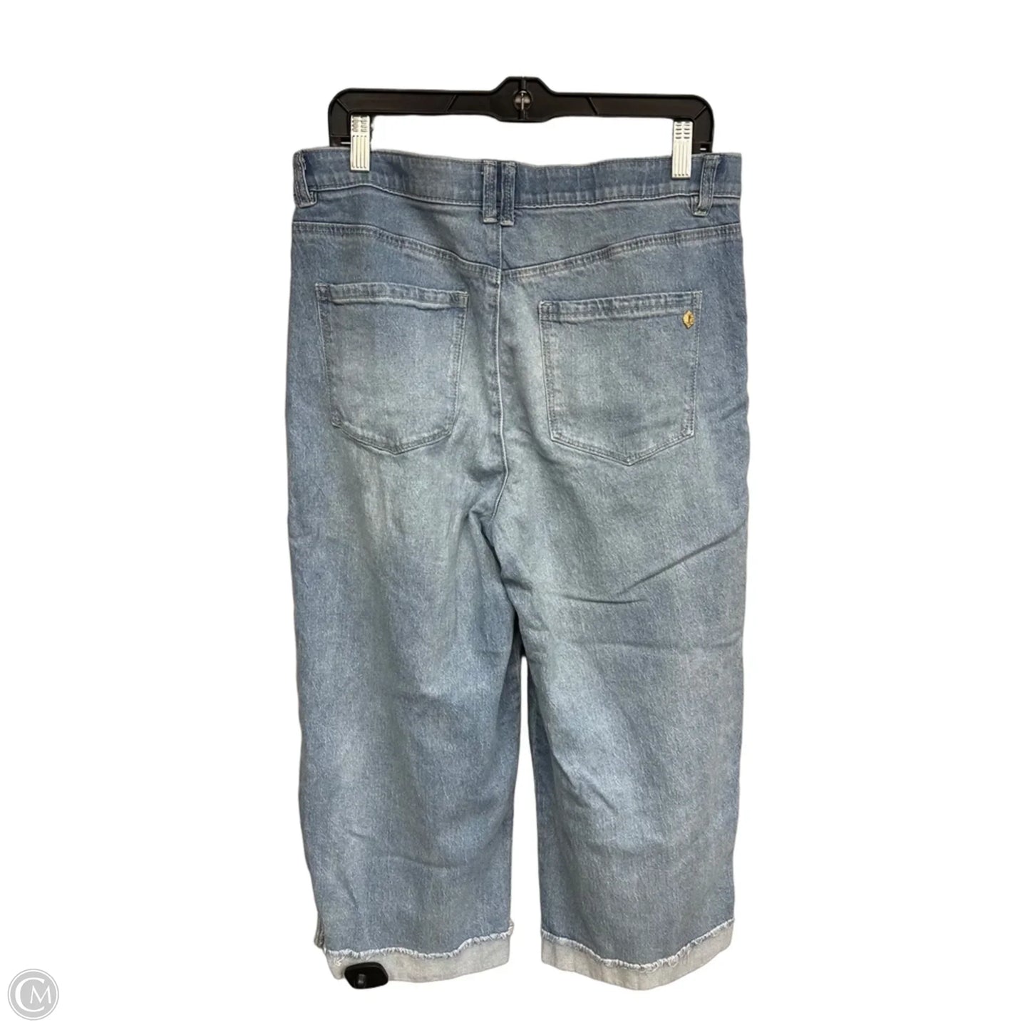 Jeans Wide Leg By Democracy In Blue Denim, Size: 12