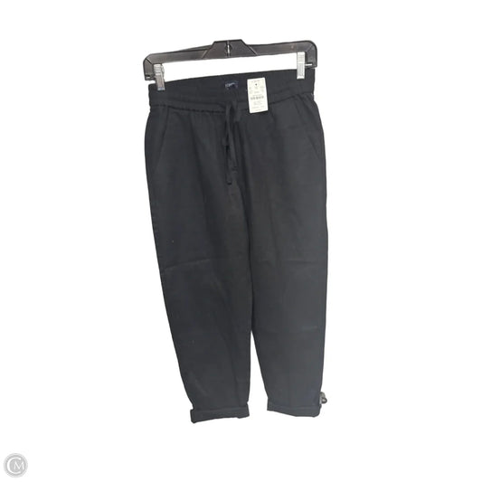 Pants Cropped By J. Crew In Black, Size: Xxs
