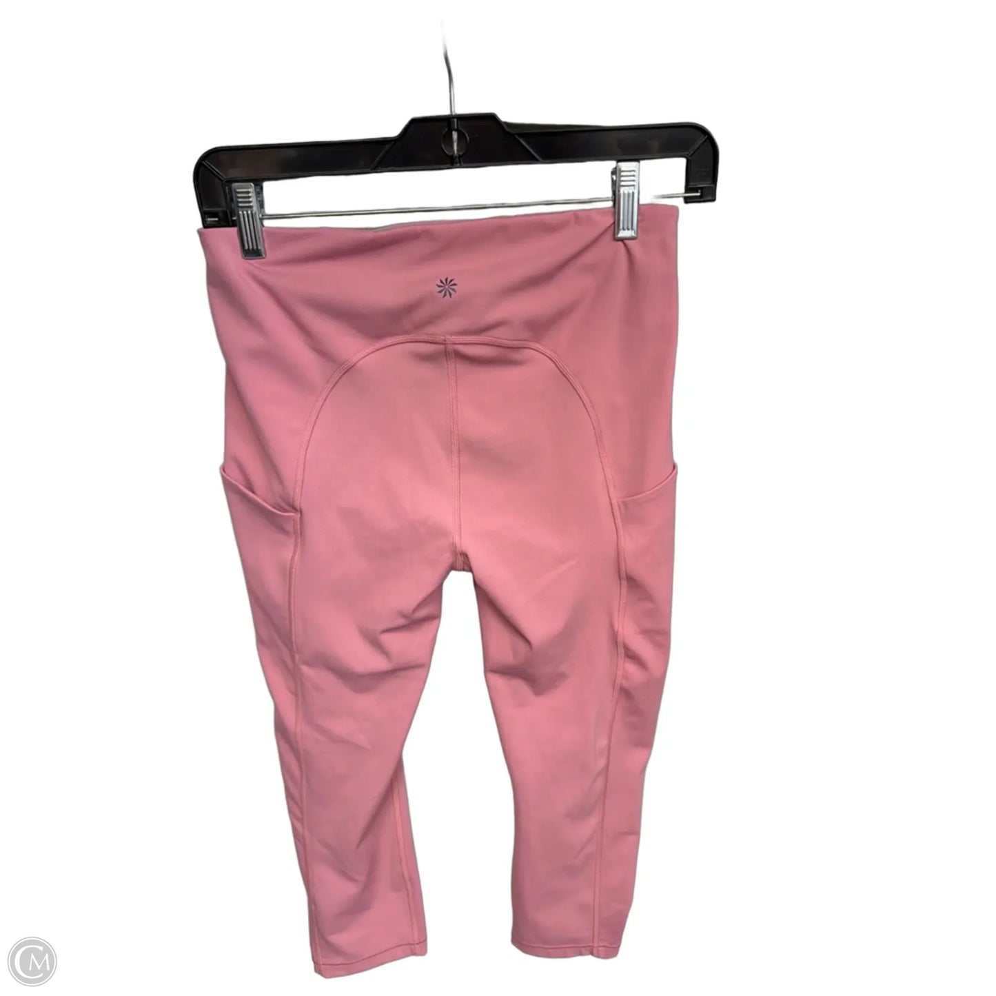 Athletic Capris By Athleta In Pink, Size: M