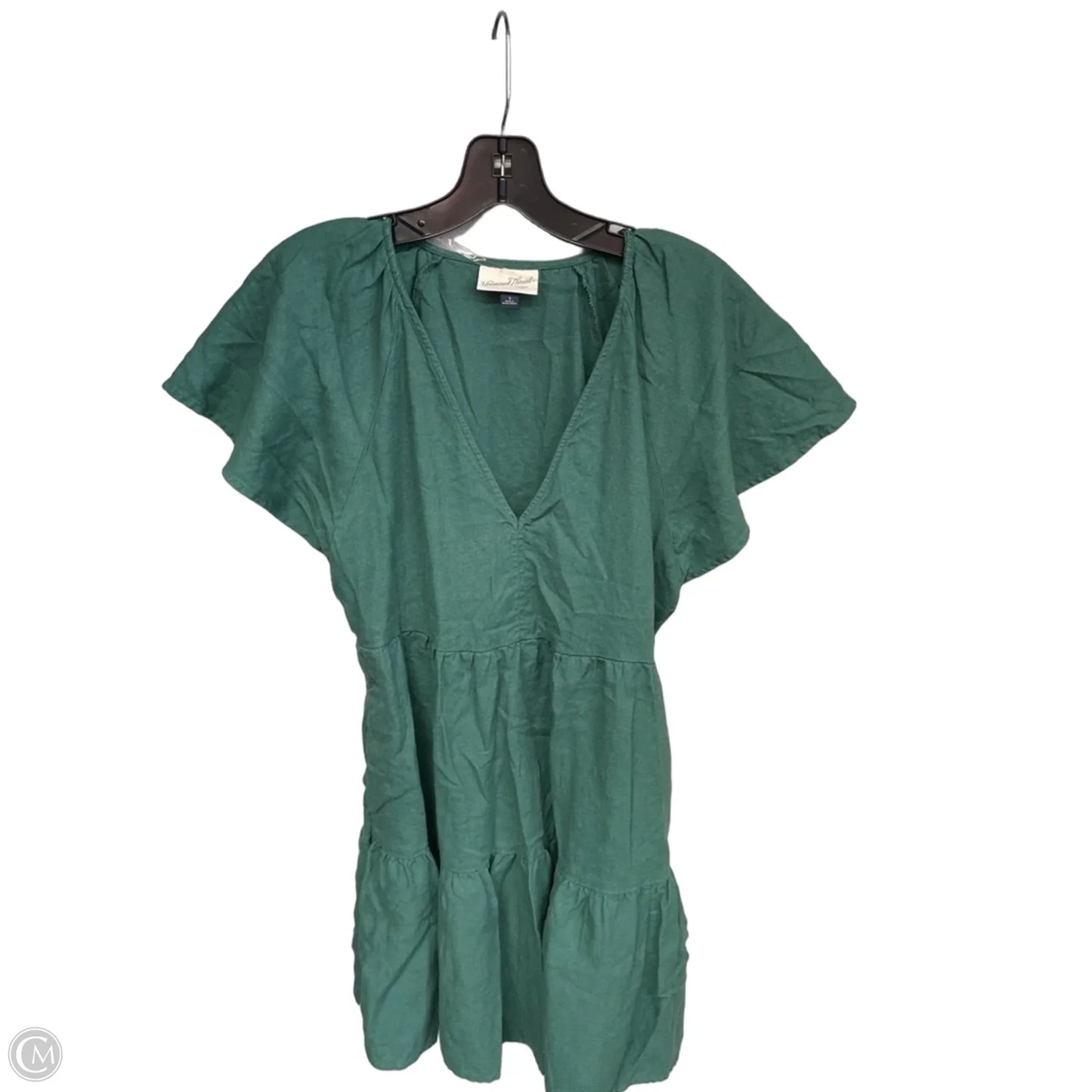 Dress Casual Midi By Universal Thread In Green, Size: S