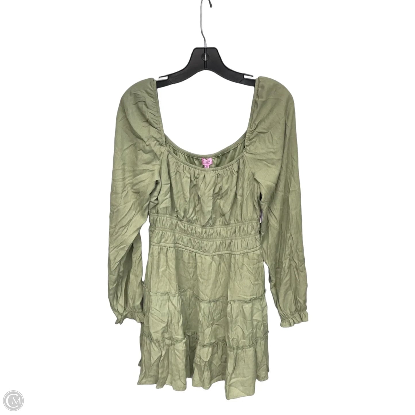 Dress Casual Midi By Miami In Green, Size: Xl