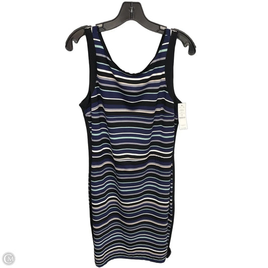 Dress Casual Midi By White House Black Market In Striped Pattern, Size: 12