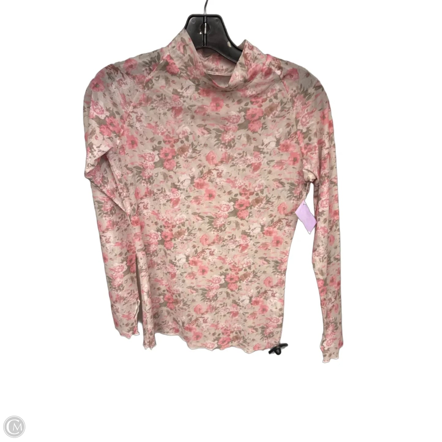 Top Long Sleeve By Clothes Mentor In Pink, Size: S