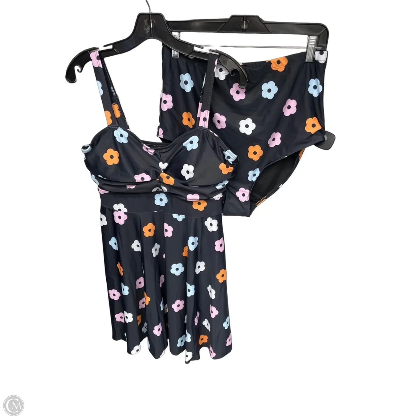Swimsuit 2pc By Bloomchic In Floral Print, Size: Xl