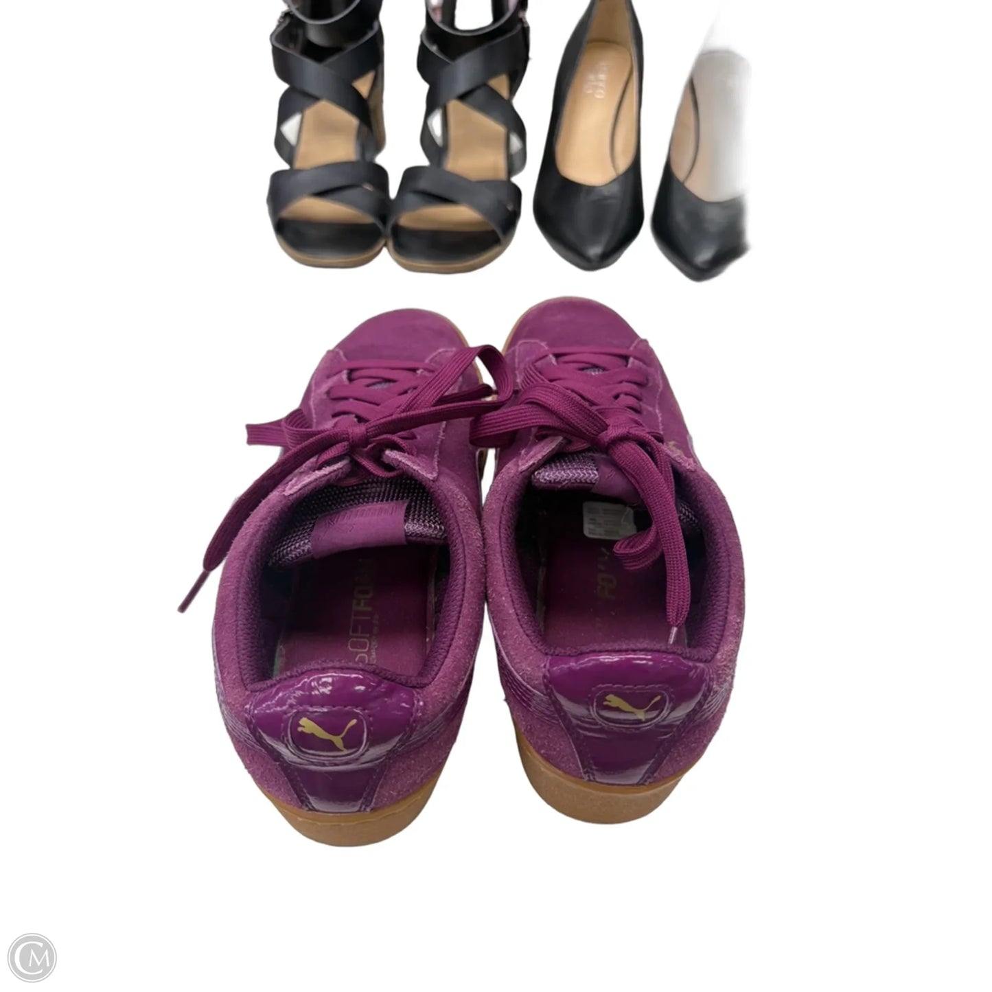 Shoes Sneakers By Puma In Purple, Size: 9