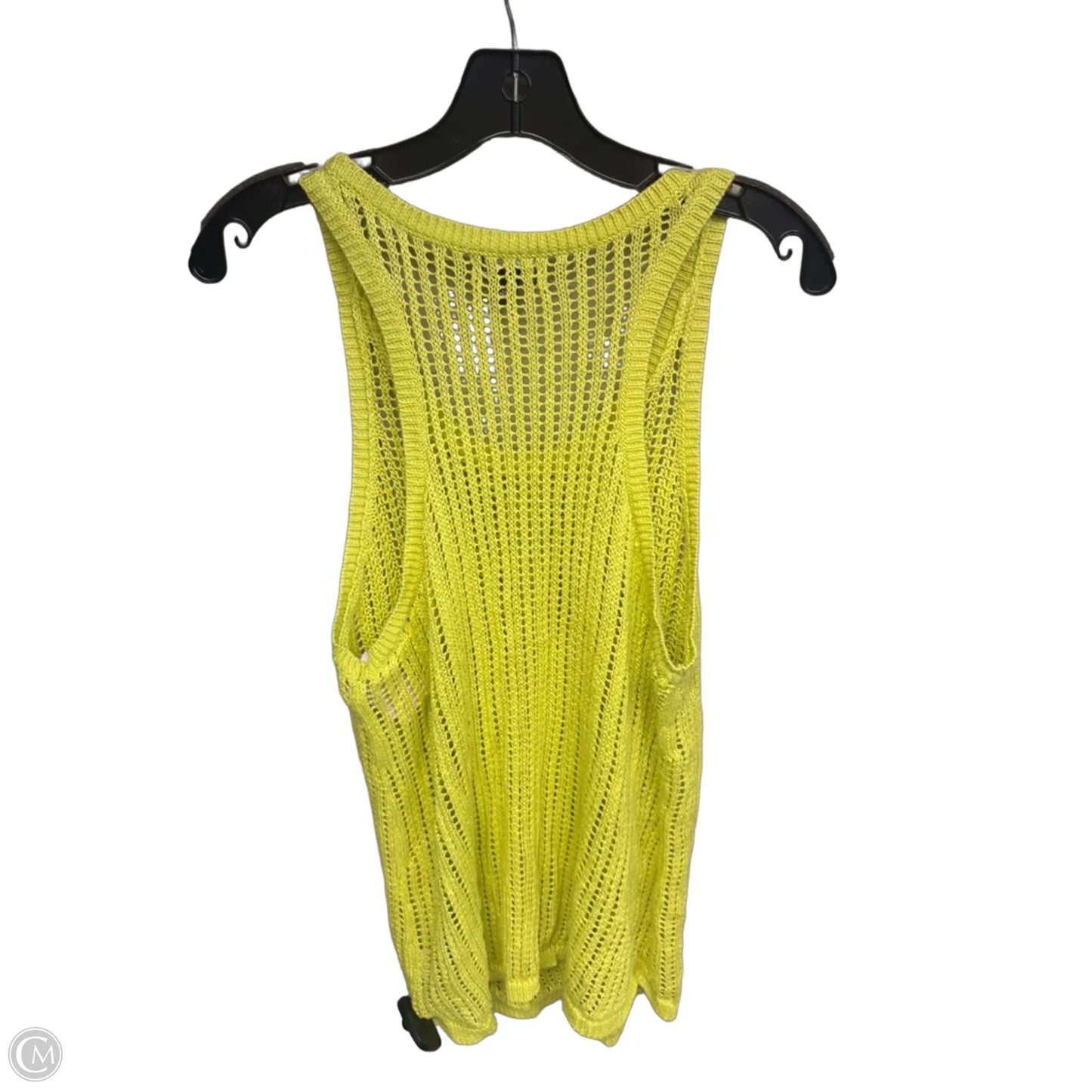Top Sleeveless By Ana In Green, Size: Large