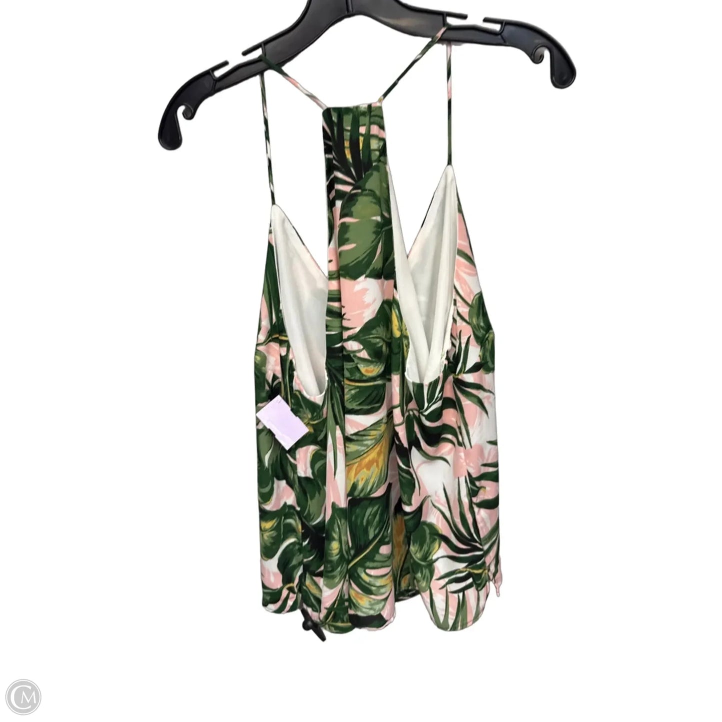 Top Sleeveless By Allison Joy In Tropical Print, Size: Xl