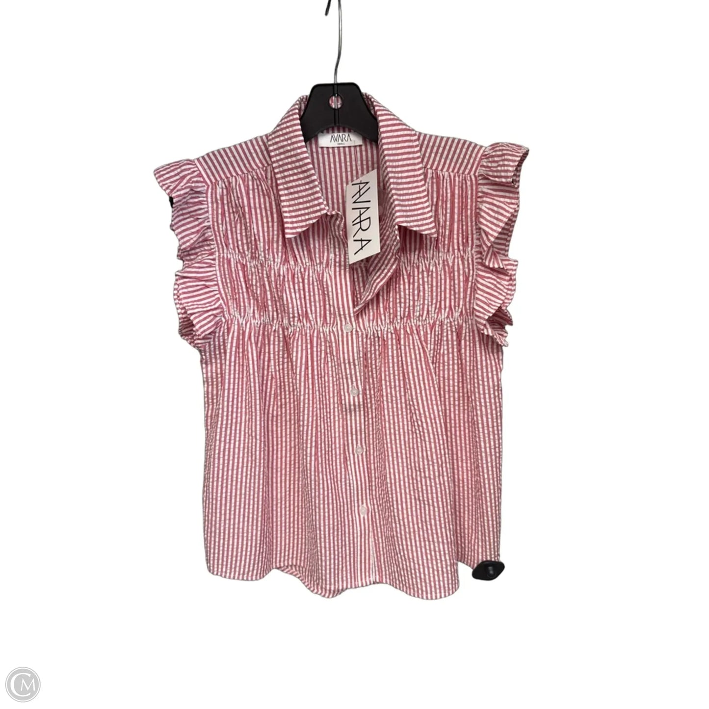 Top Sleeveless By Clothes Mentor In Striped Pattern, Size: S