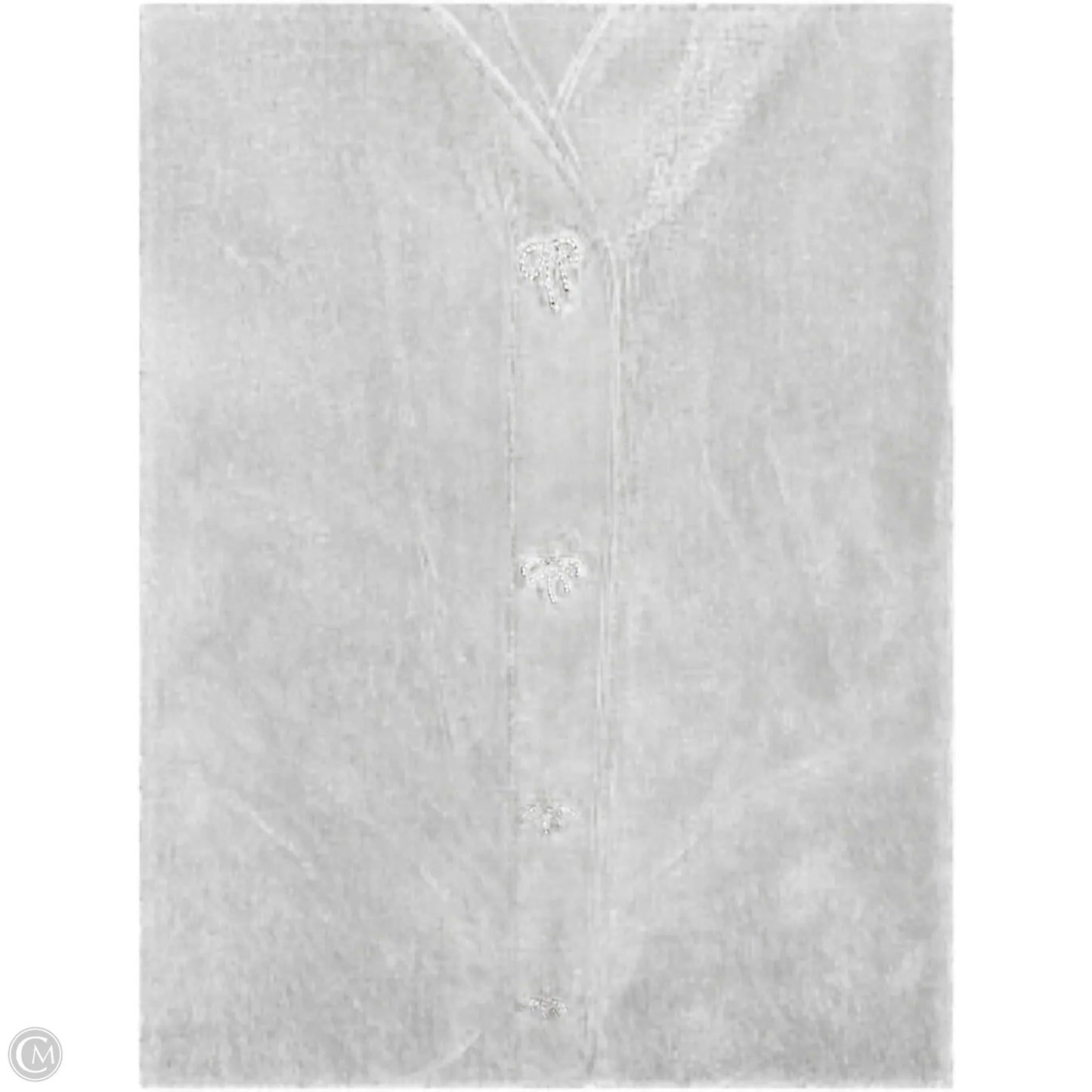Blouse Long Sleeve By Rachel Zoe In Ivory, Size: L