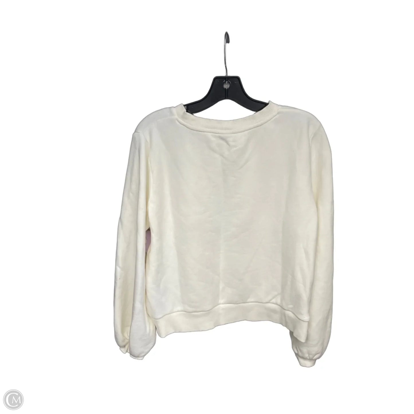 Sweatshirt Crewneck By A New Day In Cream, Size: Xl