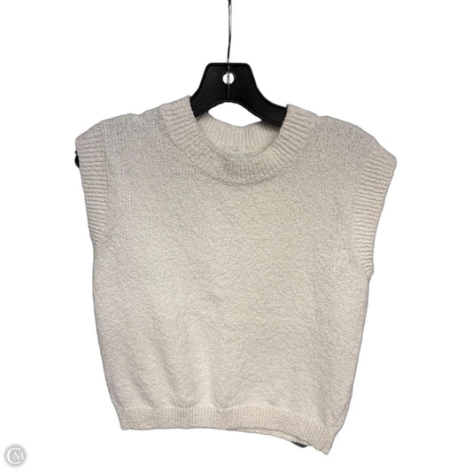 Top Sleeveless By Banana Republic In White, Size: S