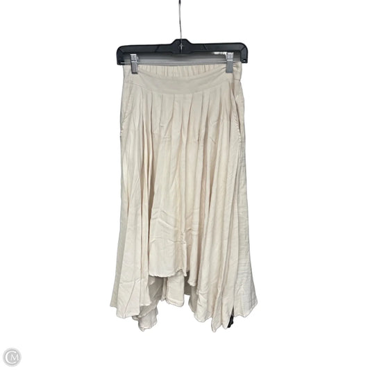 Skirt Maxi By Mable In Beige, Size: S