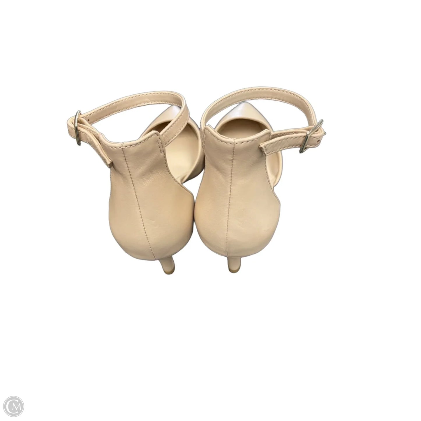 Shoes Heels Kitten By Cmc In Tan, Size: 7.5