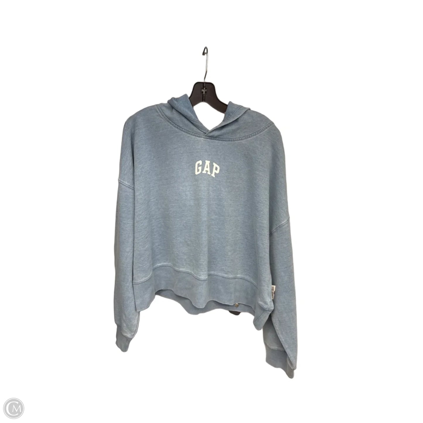 Sweatshirt Hoodie By Gap In Blue, Size: Xl