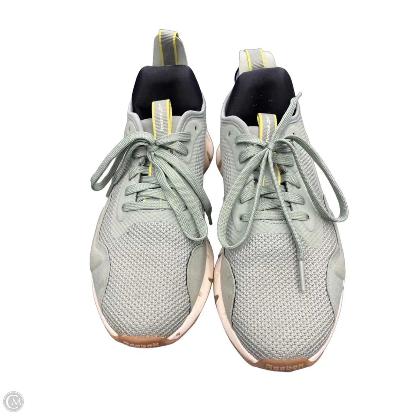 Shoes Athletic By Reebok In Green, Size: 8.5