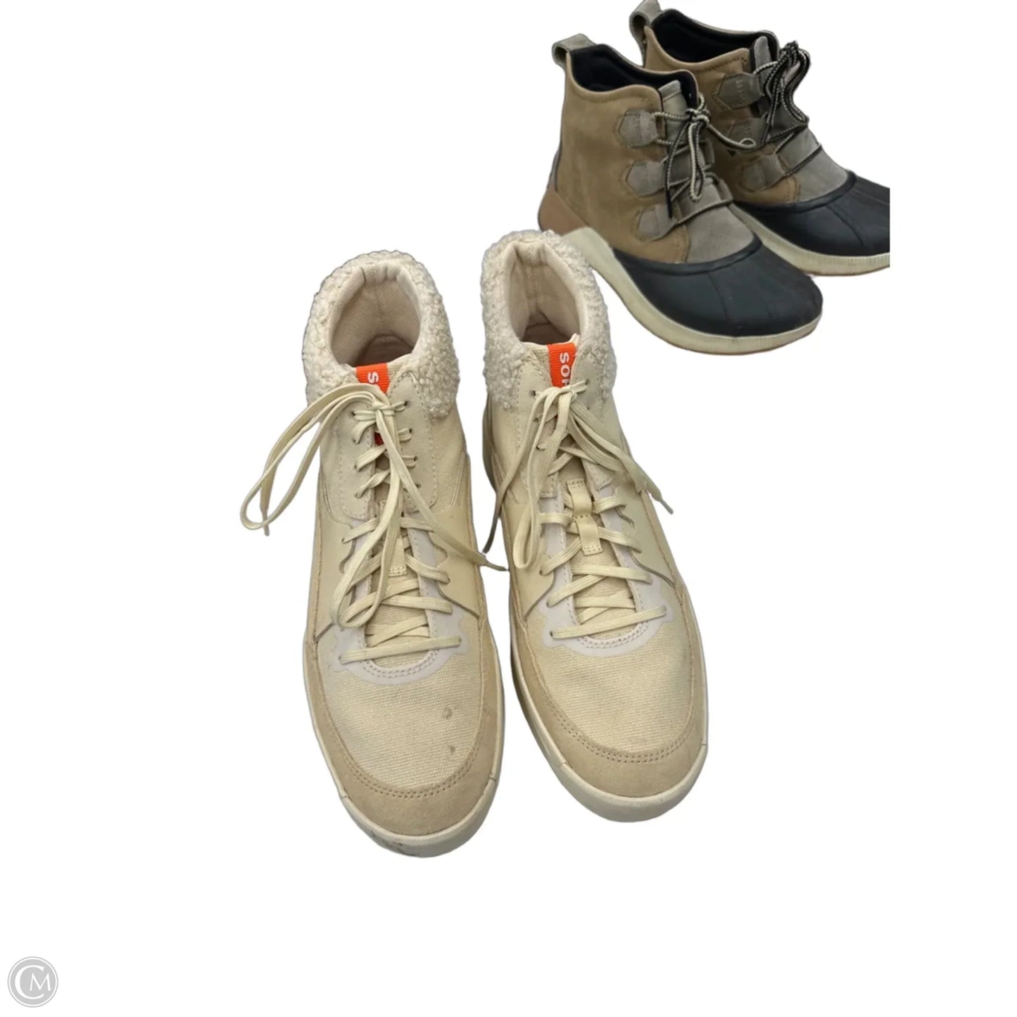 Boots Combat By Sorel In Cream, Size: 10