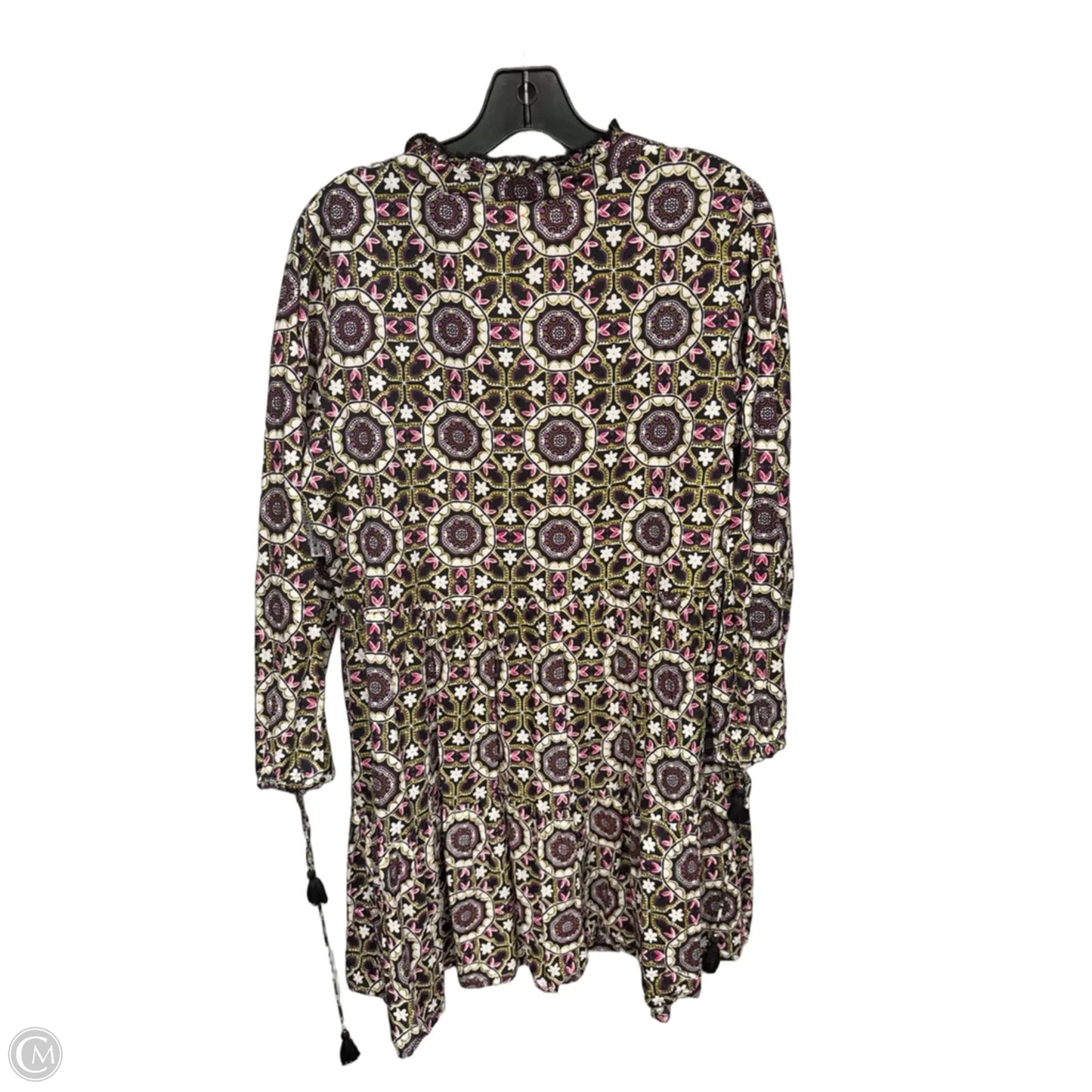 Dress Casual Midi By Jude Connally In Purple & White, Size: L