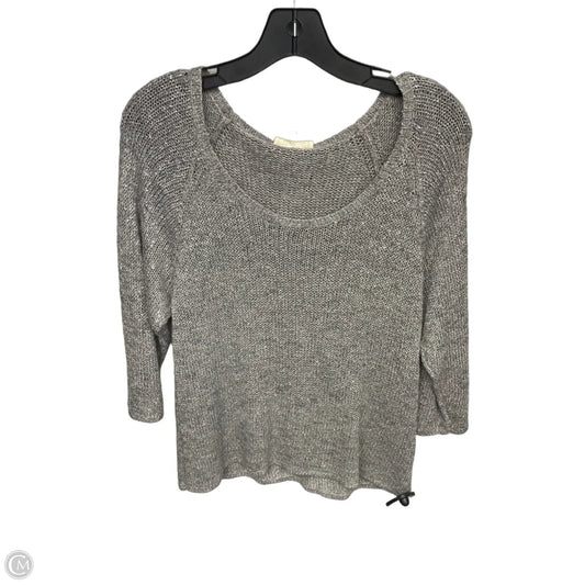 Sweater By Eileen Fisher In Silver, Size: Lp