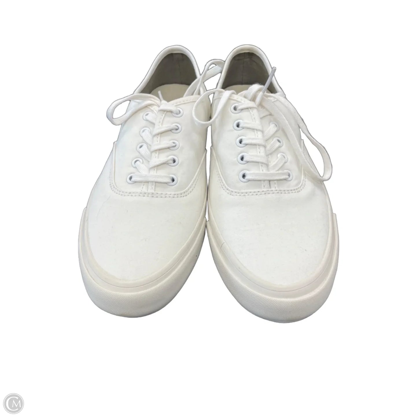 TShoes Sneakers By Clothes Mentor In White, Size: 8.5