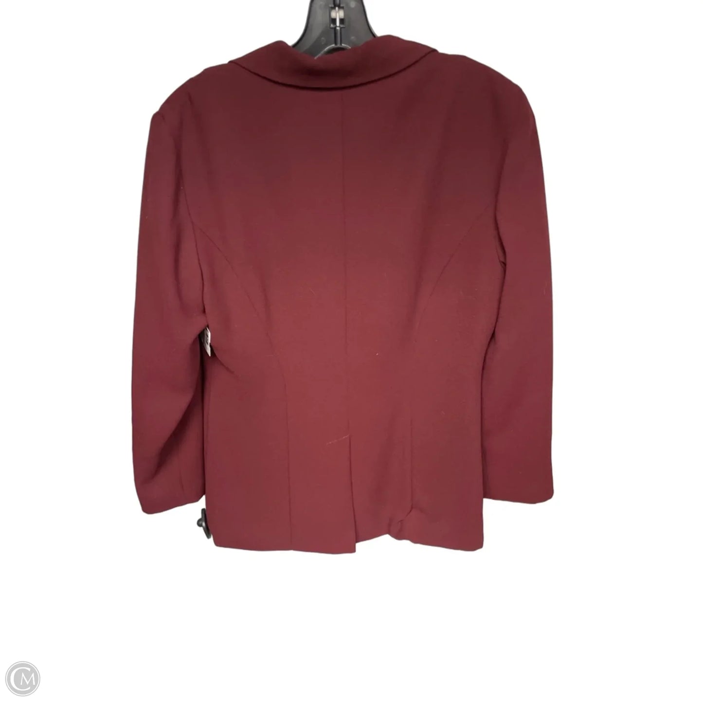 Blazer By Clothes Mentor In Maroon, Size: 4