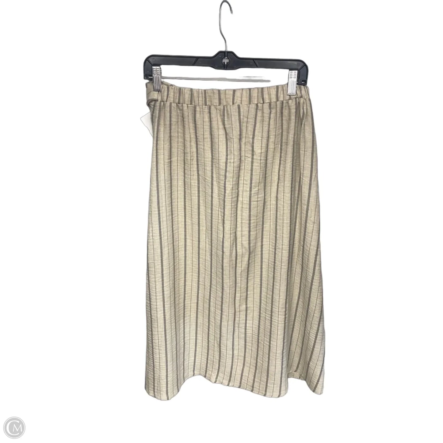 Skirt Maxi By Nycc In Striped Pattern, Size: M