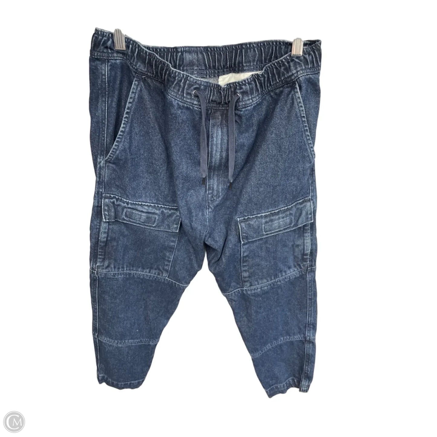 Jeans Straight By Levis In Blue Denim, Size: M
