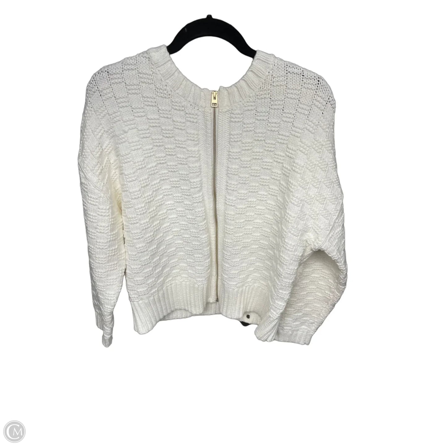 Sweater By Talbots In White, Size: L
