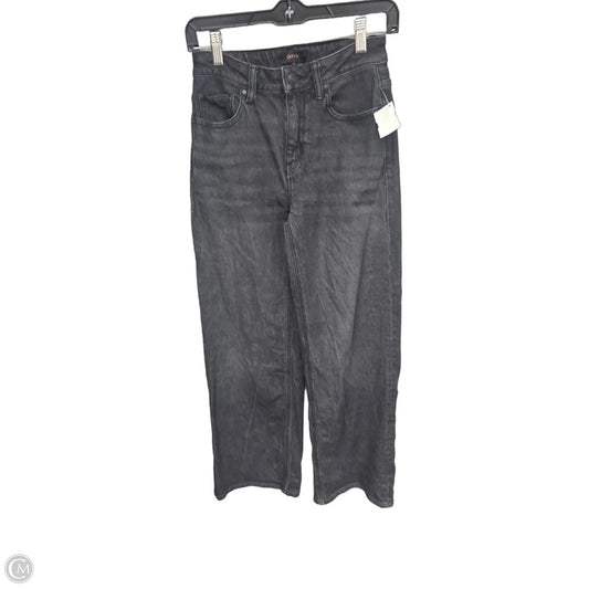 Jeans Straight By Quince In Black Denim, Size: Xs