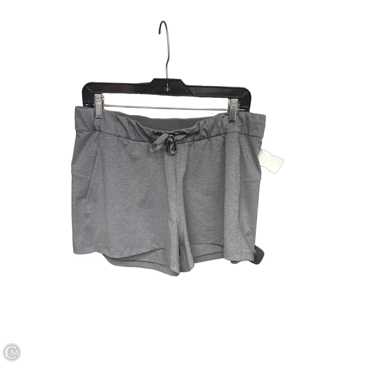 Athletic Shorts By Lululemon In Grey, Size: 10