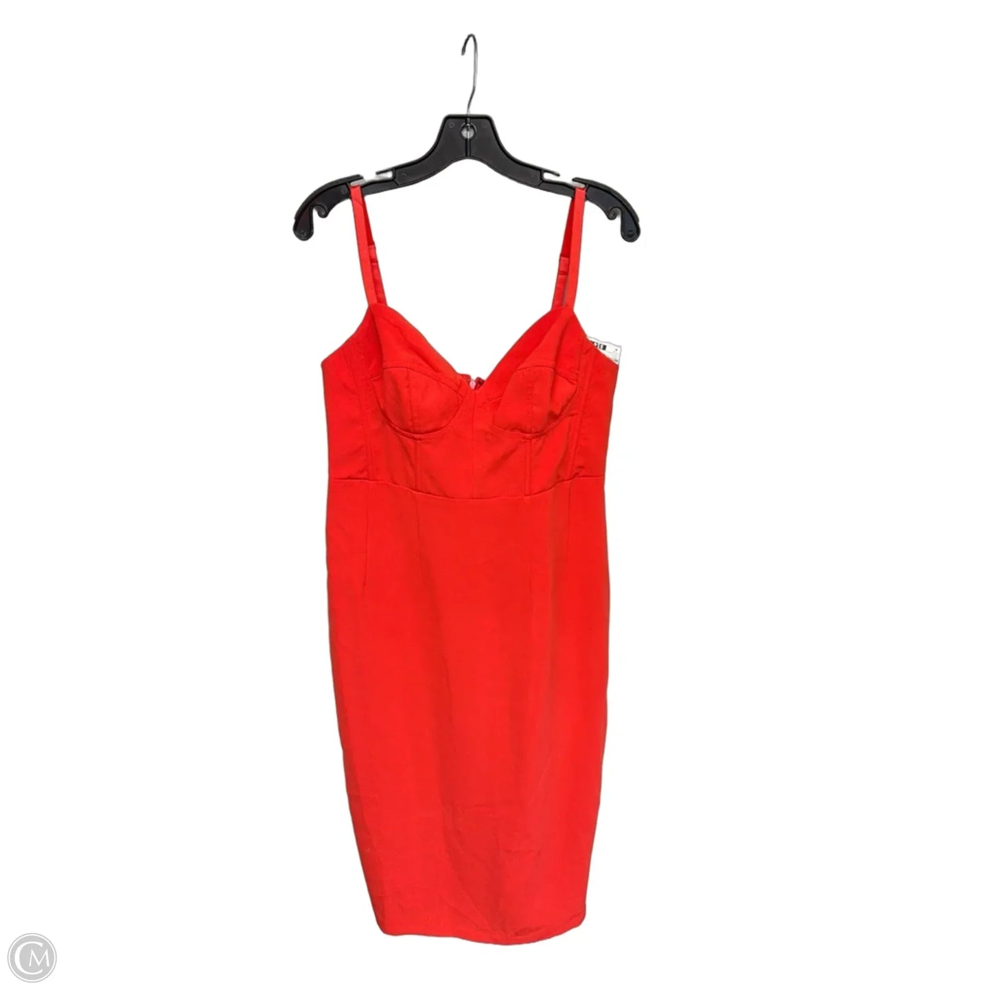 Dress Casual Midi By Target-designer In Orange, Size: M