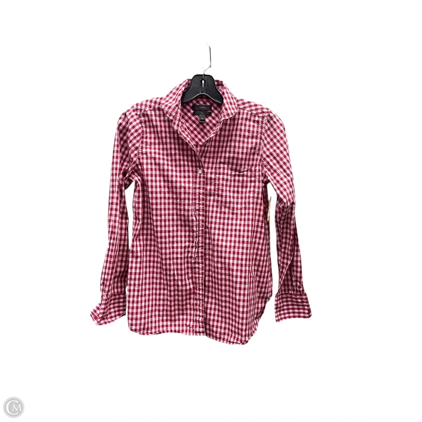 Top Long Sleeve By J. Crew In Pink, Size: 0