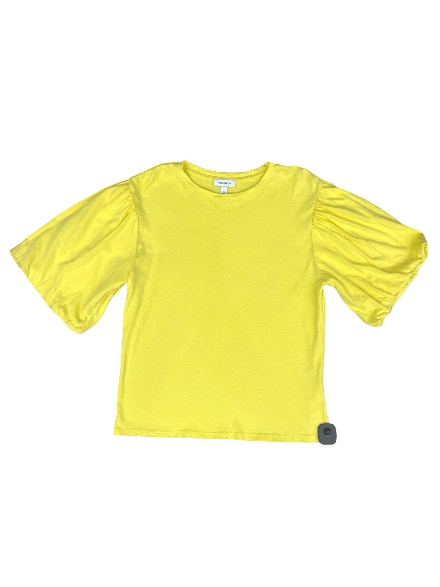 Yellow Top Short Sleeve Nordstrom, Size M