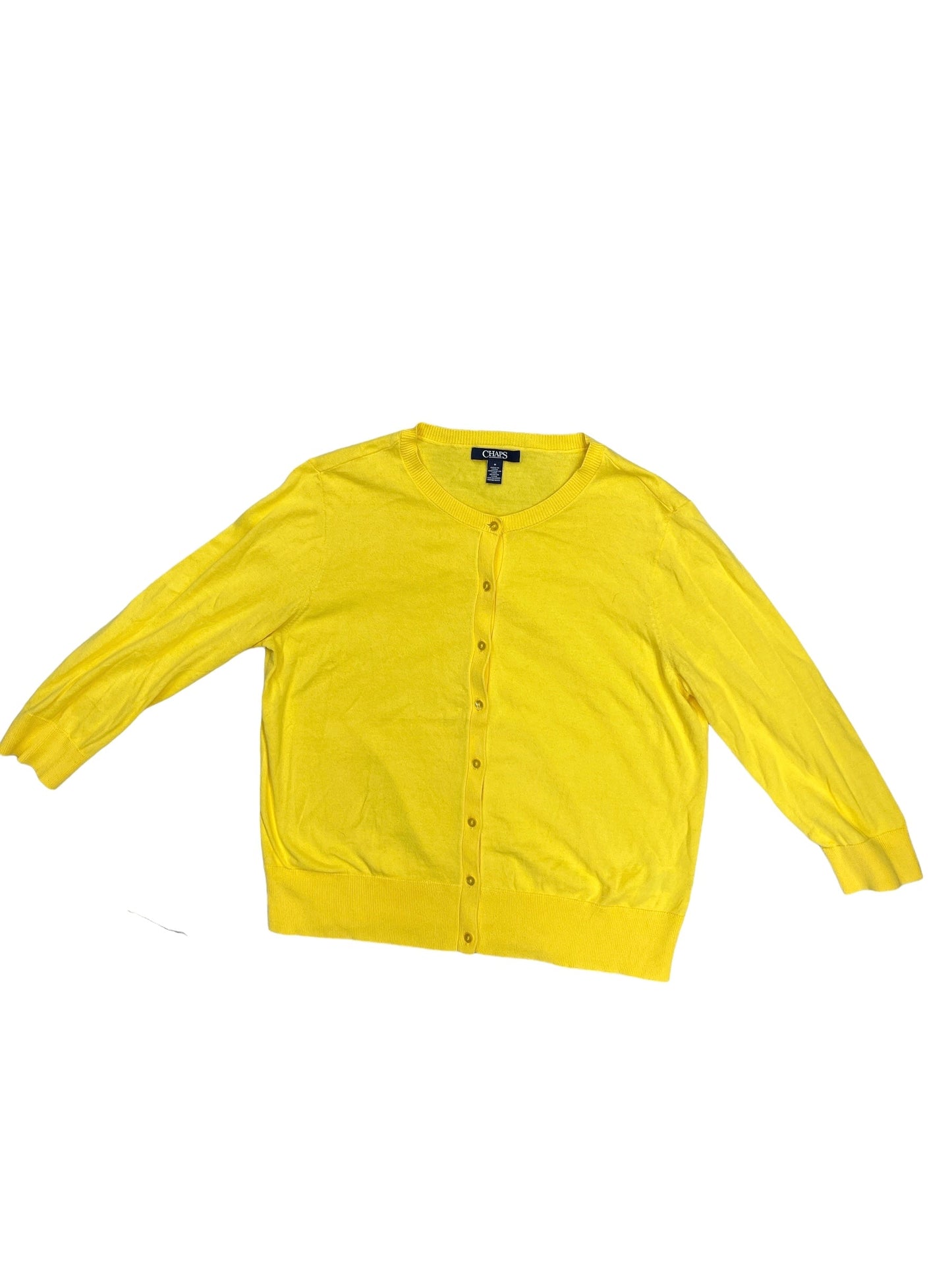 Yellow Cardigan Chaps, Size M