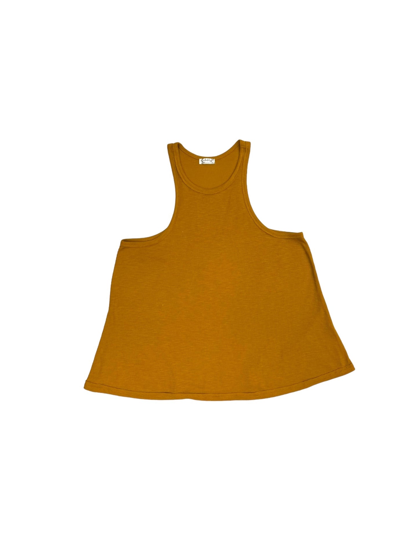 Yellow Top Sleeveless Free People, Size S