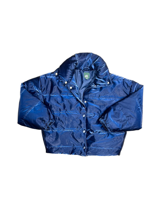 Coat Puffer & Quilted By Wild Fable In Navy, Size: S