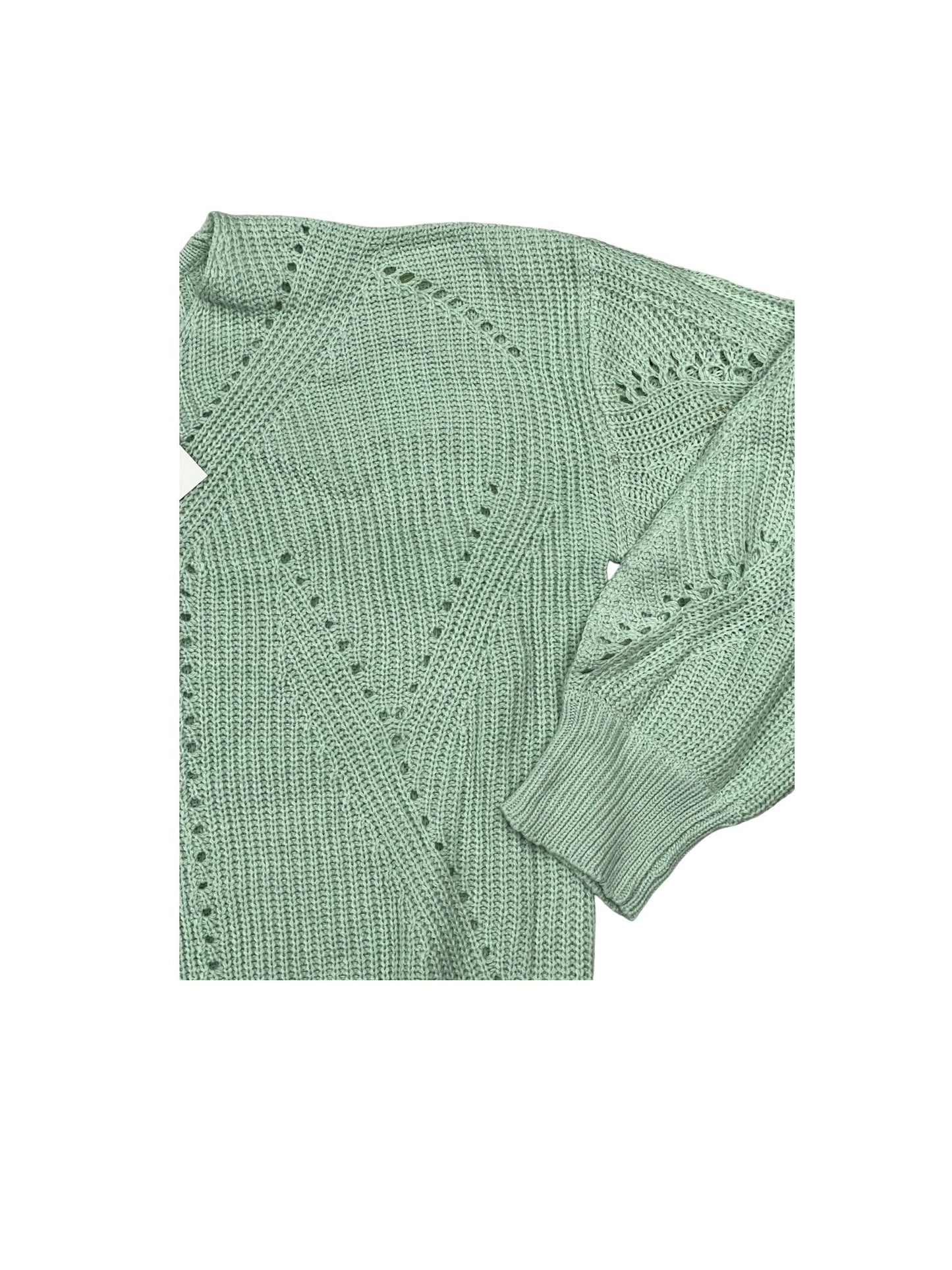 Sweater By Blue Rain In Green, Size: 3x