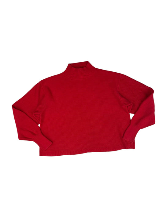 Sweater By Topshop In Red, Size: 12