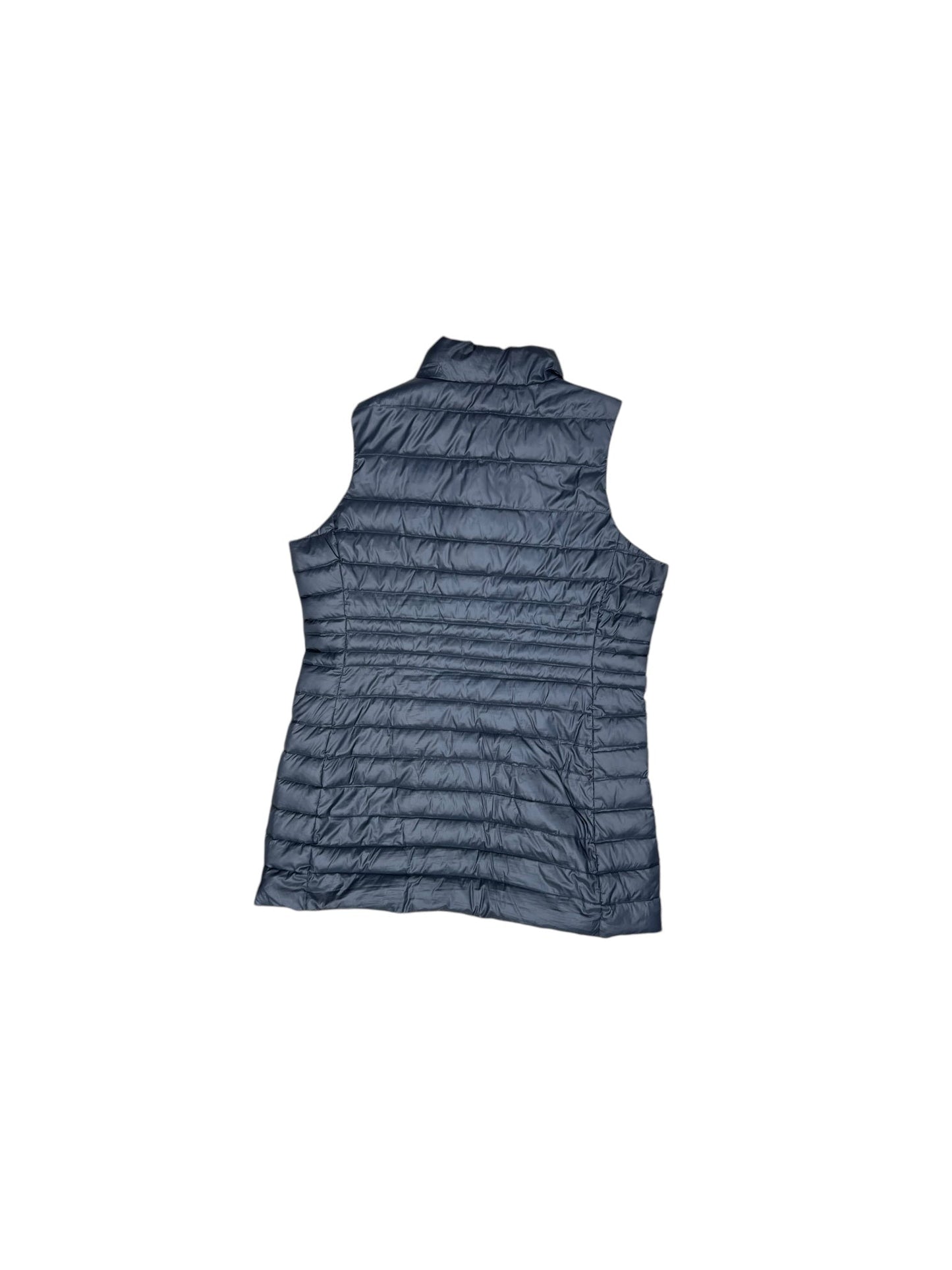 Vest Puffer & Quilted By Lands End In Blue, Size: L