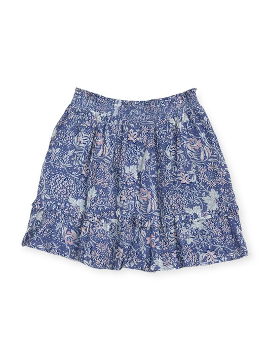 Skirt Mini & Short By Sundry In Blue & Pink, Size: L