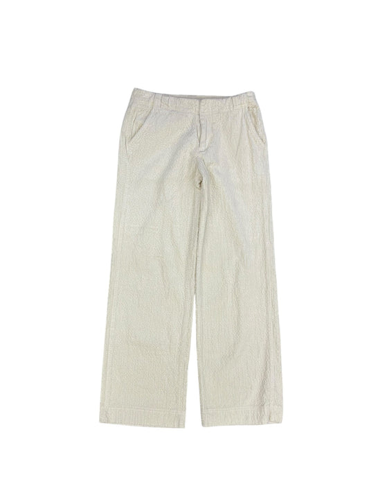 Pants Wide Leg By Anthropologie In Ivory, Size: Xs