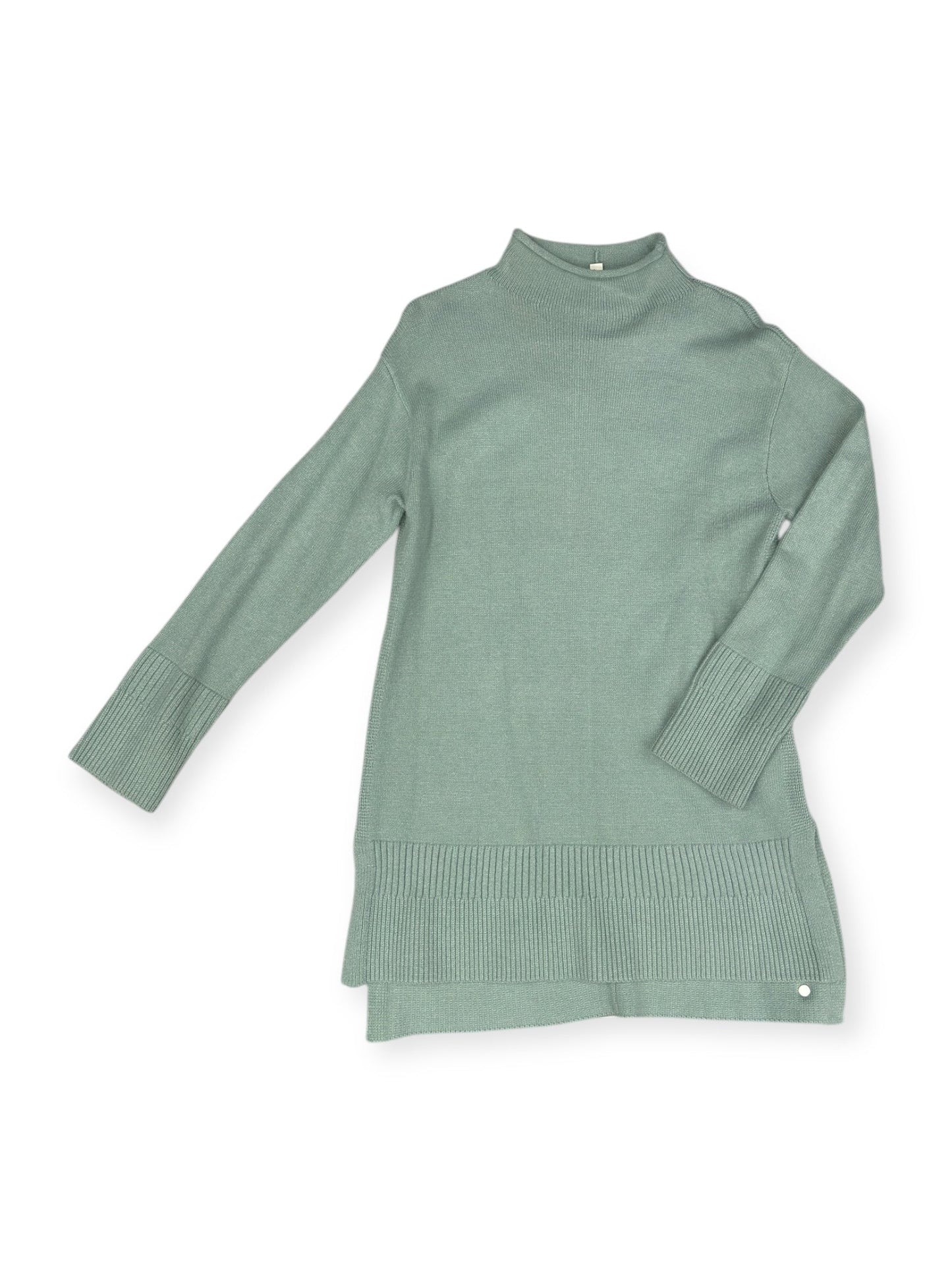 Tunic Long Sleeve By Moth In Green, Size: Xxs