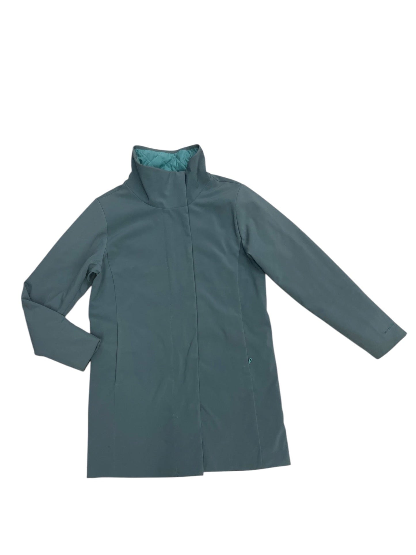 Coat Parka By Patagonia In Teal, Size: S