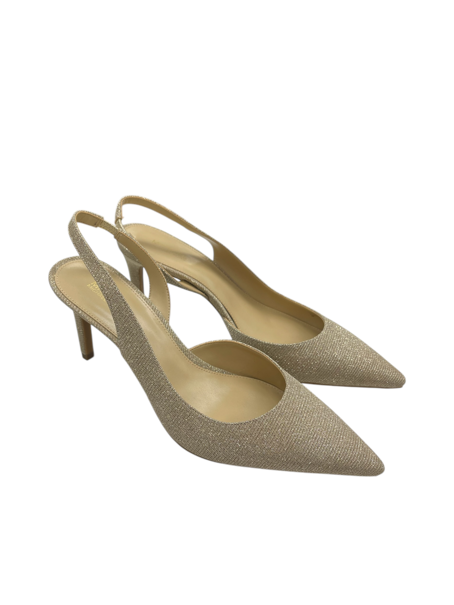 Shoes Heels Stiletto By Michael By Michael Kors In Gold, Size: 9