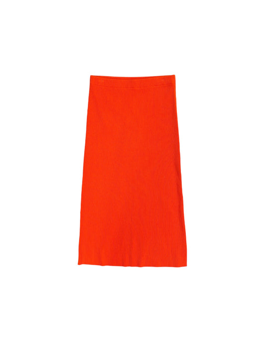 Skirt Mini & Short By Vince In Orange, Size: Sp