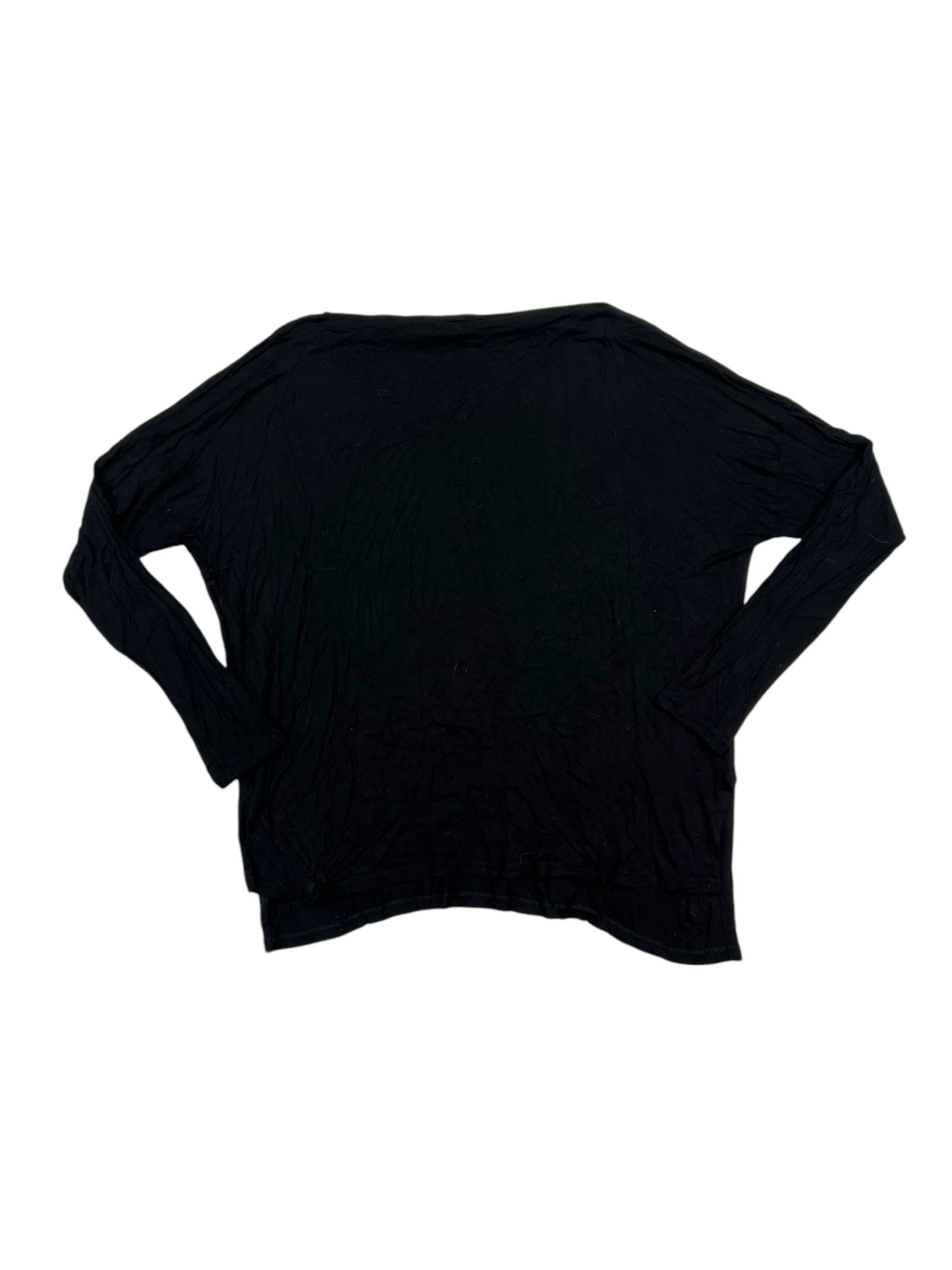 Top Long Sleeve By Vince In Black, Size: Xl