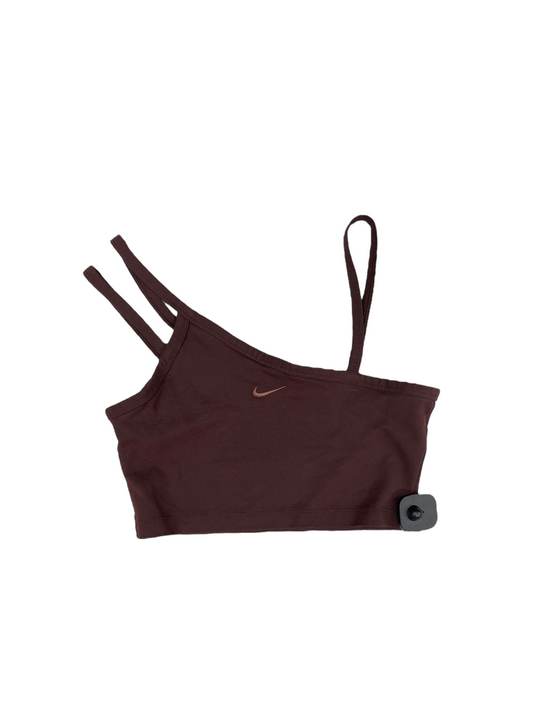 Athletic Bra By Nike In Brown, Size: S