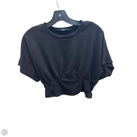 Top Short Sleeve Basic By Love J In Black, Size: M