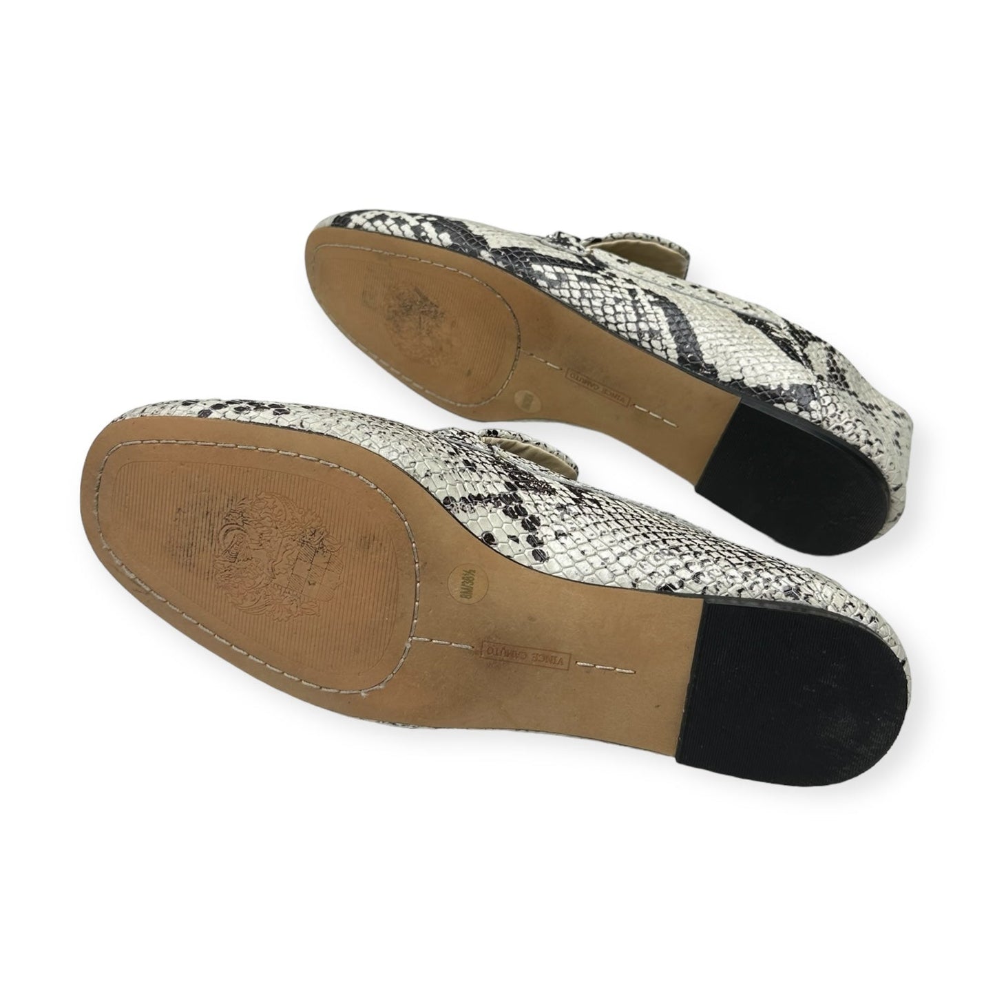 Snakeskin Print Shoes Flats Vince Camuto, Size 8