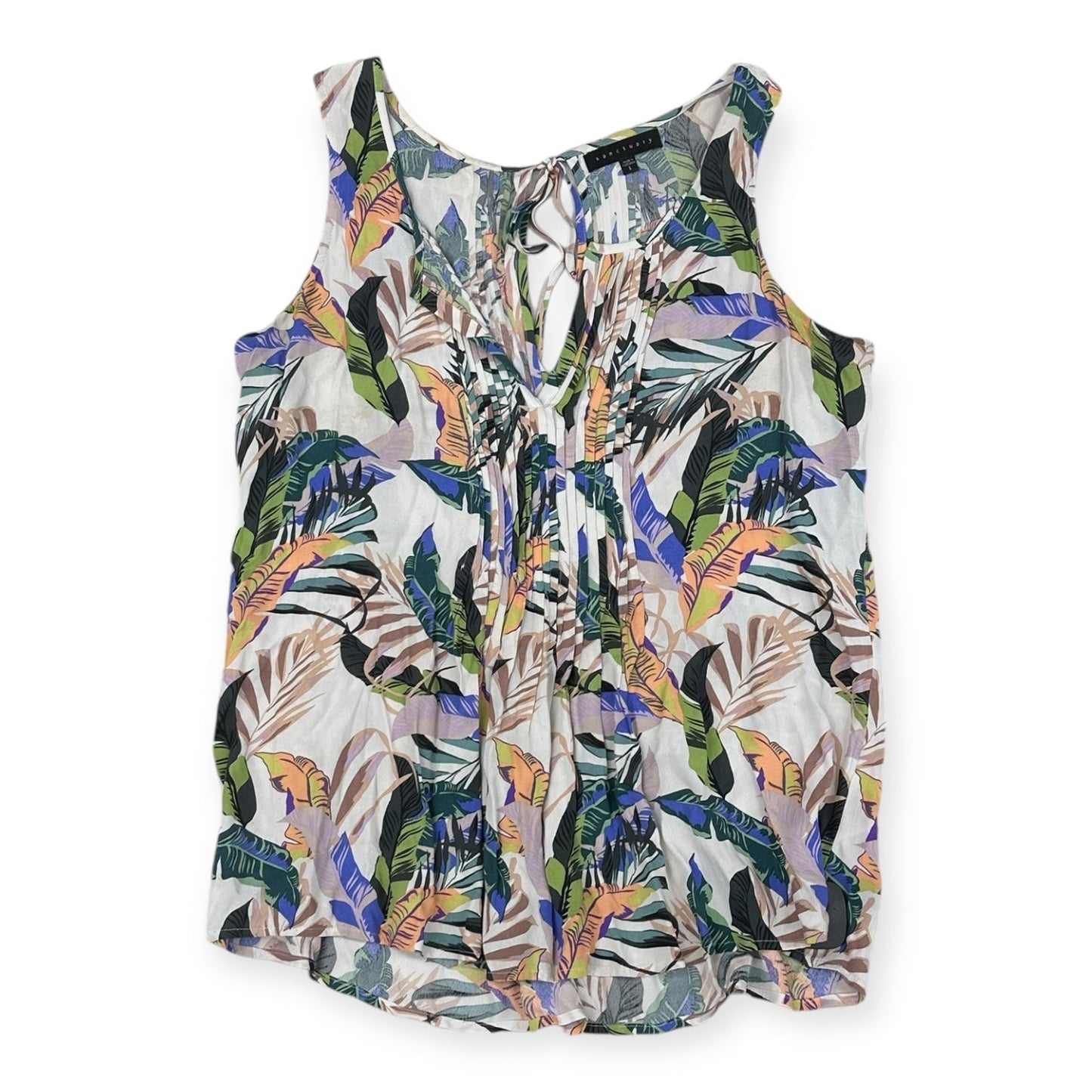 Top Sleeveless By Sanctuary In Multi-colored, Size: L